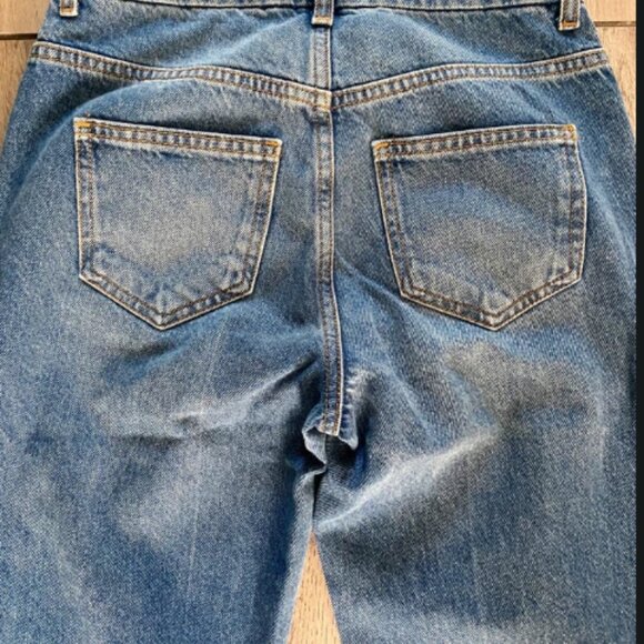 Jean flare Mango -New Mango Flared Jeans – Sky Blue Style & Comfort - Picture 4 of 6